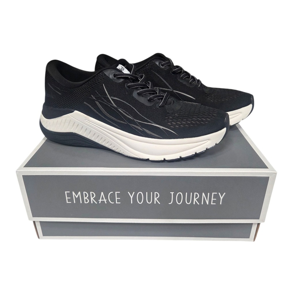 Dansko Pace Mesh Sneakers Womens 7.5 US  Black Walking Shoe 4205-470200 Athletic